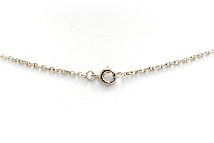 Collier Collier Art Déco en or blanc serti de perles 58 Facettes 22172