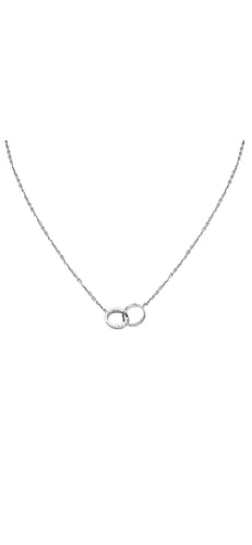 Collier Collier Cartier LOVE or gris et diamants 58 Facettes