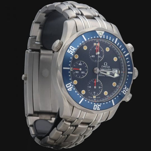 Montre Omega Montre Seamaster Diver 300M Chronograph Titan 58 Facettes MT40525