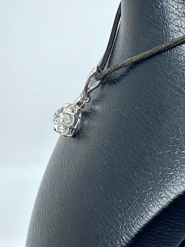 Pendentif Pendentif en or blanc et diamants 58 Facettes AB593bis