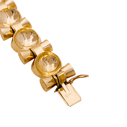 Bracelet Bracelet vintage, "Tank", ou rose. 58 Facettes 34564