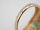 Bague 49 Bague jonc or 750 emeraude 58 Facettes