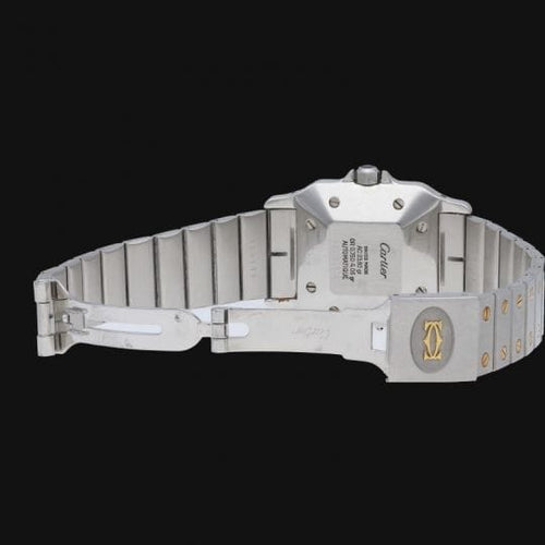 Cartier Santos Lady Watch 18K Yellow Gold and Steel 