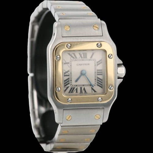 Montre Cartier Montre Santos De Cartier Galbee 58 Facettes MT42458