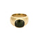 Bague 55 Bague en or jaune, tourmaline verte 58 Facettes CRE0100X4