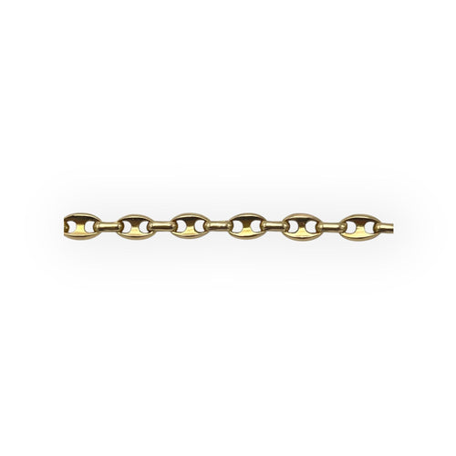 Bracelet Bracelet or jaune grains de café 23 cm 58 Facettes 149058752