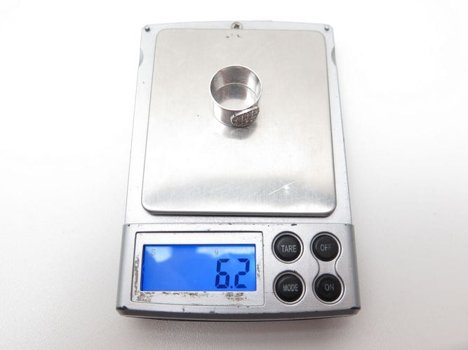 Bague 51 bague DINH VAN anthea gm t51 en or blanc 18k 6.2gr 19 diamants 0.39ct 58 Facettes 271709