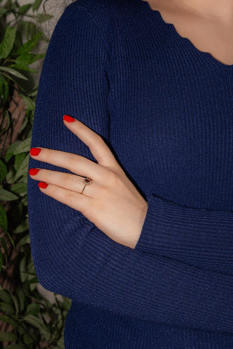 Bague 50 Bague Marguerite Or jaune Rubis, Diamant 58 Facettes 4776440CN