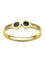 Bracelet BVLGARI. Collection "Tubogas", bracelet or jaune et onyx 58 Facettes
