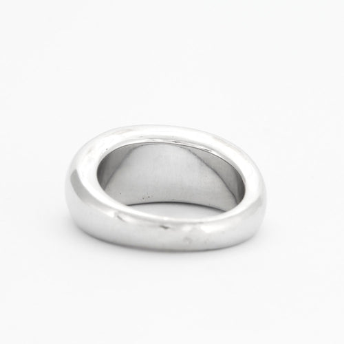 PIERŚCIONEK BRANSOLETKA BOMB Z BIAŁEGO ZŁOTA