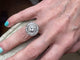 Bague 51 Bague diamants et platine, époque Art Déco 58 Facettes