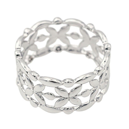 Bague 54 Mauboussin Bague  Bandeau  Or blanc 58 Facettes 4098642RV