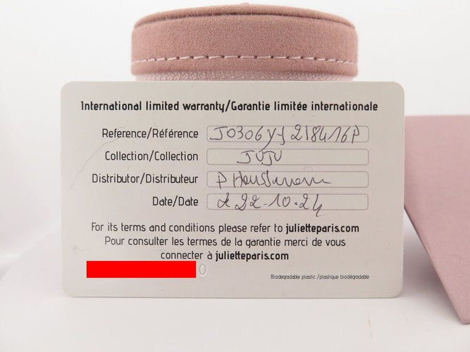 Bague 54 bague juliette juju j0306y 5mm en or jaune 18k & diamants 0.25ct 58 Facettes 267116