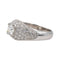 Bague 51 Bague Bandeau Or blanc Diamant 58 Facettes 3456109CN