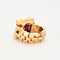 Bague 49 LACLOCHE – Bague Diamants et rubis synthétiques 58 Facettes