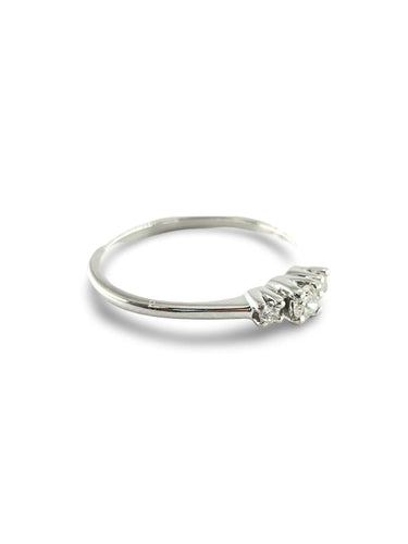 Bague 55 Bague or et diamants 0,23 ct 58 Facettes