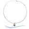 Collier Collier cable Oméga Perle de Tahiti et Diamants - Réversible Or jaune ou Or blanc 18 K 58 Facettes AA 1698