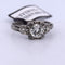 Bague 55 BAGUE ANTIQUE EN OR BLANC 18KT - DIAMANT 0,75 ct 58 Facettes