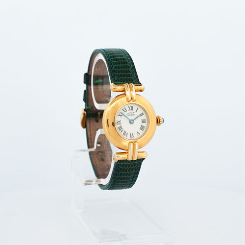 Bracelet Cartier Must Colisée - Ivory roman dial 58 Facettes