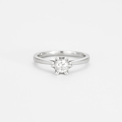Bague 50 Bague solitaire diamant 0.55ct 58 Facettes LP435/10