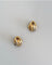 Boucles d'oreilles Boucles d'oreilles trois tons d'or 58 Facettes