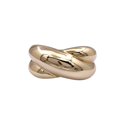 Bague 53 Bague vintage Cartier, "Colisée", or jaune. 58 Facettes 34428