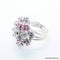Bague Bague joaillerie saphir rose - ref 4402 58 Facettes 4402