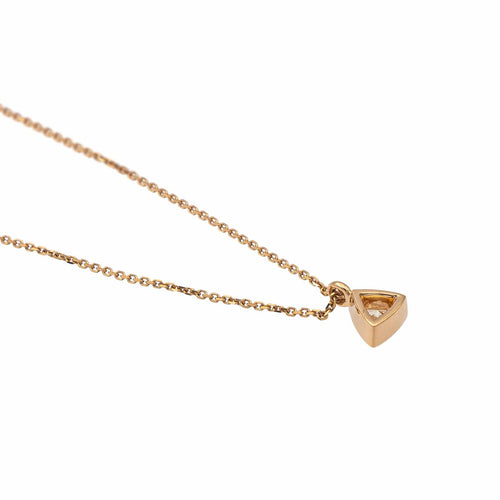 Collier Collier Solitaire Or rose Diamant 58 Facettes 2360820CN