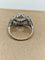 Bague 52 Bague ancienne en or blanc et aigue-marine 58 Facettes