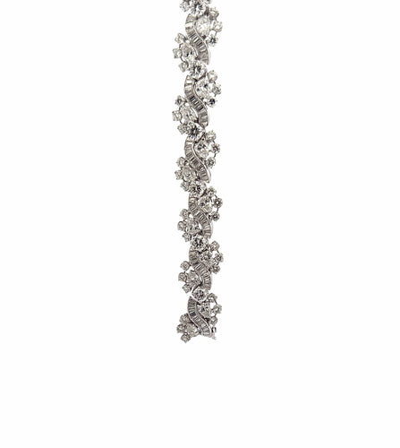 Bracelet Bracelet haute joaillerie en platine , or et diamants 58 Facettes