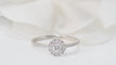 Bague 52.5 Bague solitaire en or blanc et diamant 58 Facettes 32080
