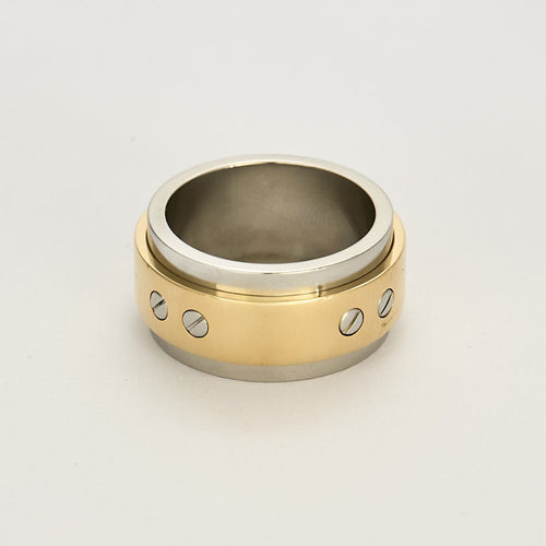 Bague 61 Cartier Bague Santos en Or jaune 18k 58 Facettes 250341