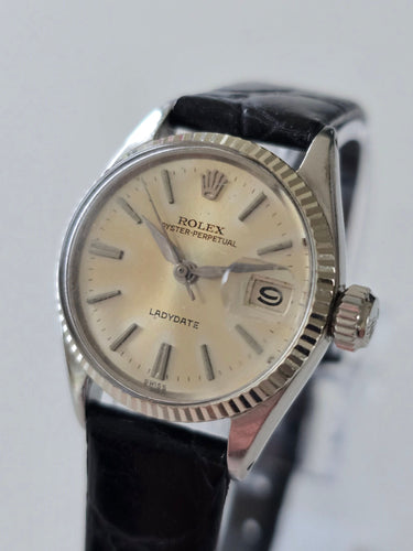 Montre ROLEX - Montre Oyster Perpetual Ladydate 58 Facettes
