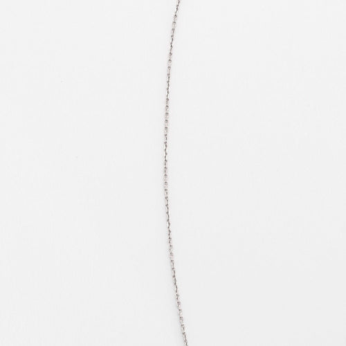 Collier Collier belle époque or blanc diamants 58 Facettes