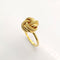 Bague 58 Bague en or jaune 18 carats 58 Facettes