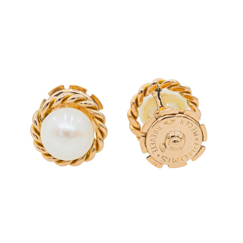 Boucles d'oreilles Boucles d'oreilles Perle Or jaune Perle 58 Facettes 3241055CN