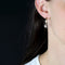 Boucles d'oreilles Dormeuses anciennes diamants taillés en rose 58 Facettes 25-098