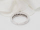 Bague 51 Bague solitaire en or blanc et diamant de 0,28 ct 58 Facettes F4581