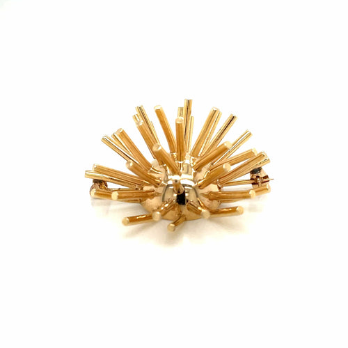 Broche Cartier Sputnik Gold Pin 58 Facettes