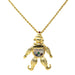 Collier Chopard Collier Happy Clown Or jaune Diamant 58 Facettes 3704298CN