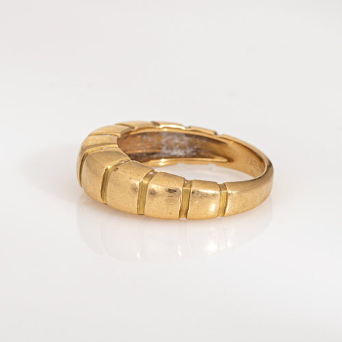 Bague 51 Van Cleef & Arpels - Bague Cube Vintage en Or Jaune 58 Facettes G13924