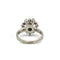 Bague 51 Bague Marguerite - Or blanc, Platine, Emeraude & Diamants 58 Facettes 250459R