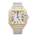 Montre Montre Cartier "Santos" or, acier. 58 Facettes 33853