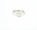 Bague Bague solitaire en or blanc avec diamants 58 Facettes