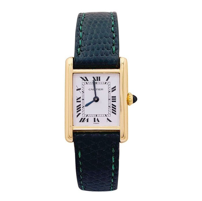 Montre Montre Cartier, "Tank Louis Cartier", or jaune. 58 Facettes 33975