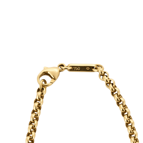 Collier CHOPARD - Collier maille jaseron or jaune 58 Facettes BO/250015