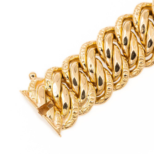 Bracelet Bracelet Maille américaine Or jaune 58 Facettes 2277587CN