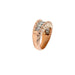 Bague Art Deco 1.50 Carat Diamond Gold Band Ring 58 Facettes