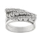 Bague 59 Bague triple rivière avec diamants 0,48 ct 58 Facettes 30234