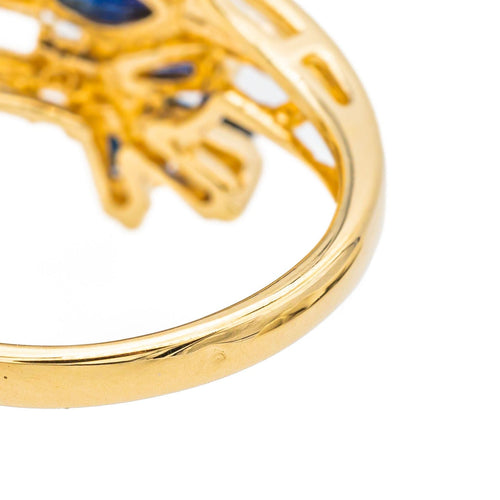 Bague 53 Bague Or jaune Saphir 58 Facettes 3548989CN